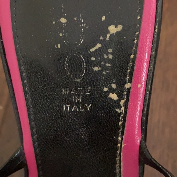 Made in Italy genuine leather wedge Sandals - Picture 7 of 8